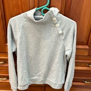 JCREW 5 button sweatshirt